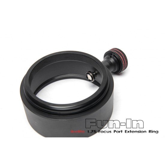 Ikelite 1.75" 支援對焦鏡頭罩延伸環 Ikelite 1.75" 支援對焦鏡頭罩延伸環