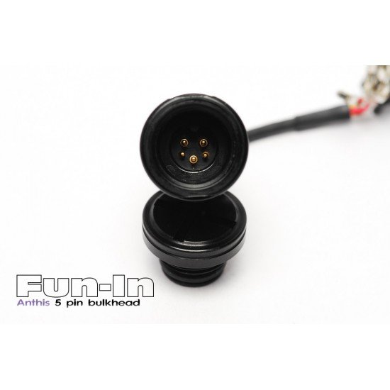 5-pin Strobe Socket (bulkhead) for Nexus Housing