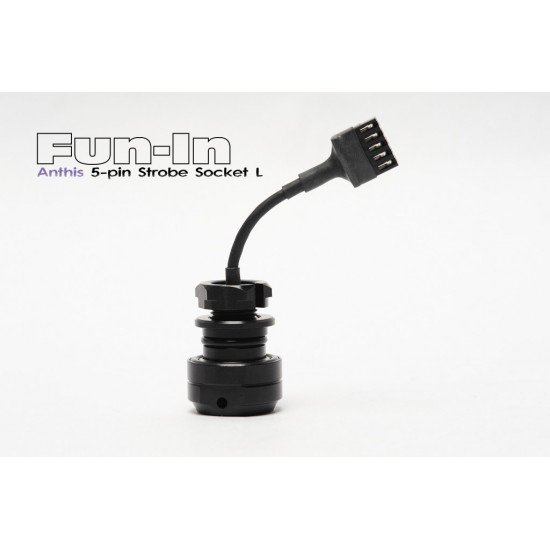 5-pin Strobe Socket (bulkhead) for Nexus Housing L