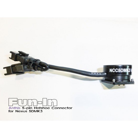 Nikon 5-pin Hotshoe Connector for Nexus Canon 5DMK3 Housings (NCC5DMK3)