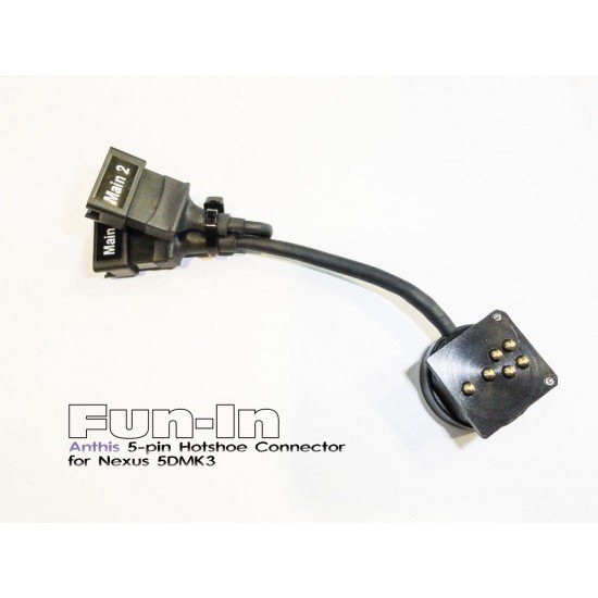 Nikon 5-pin Hotshoe Connector for Nexus Canon 5DMK3 Housings (NCC5DMK3)