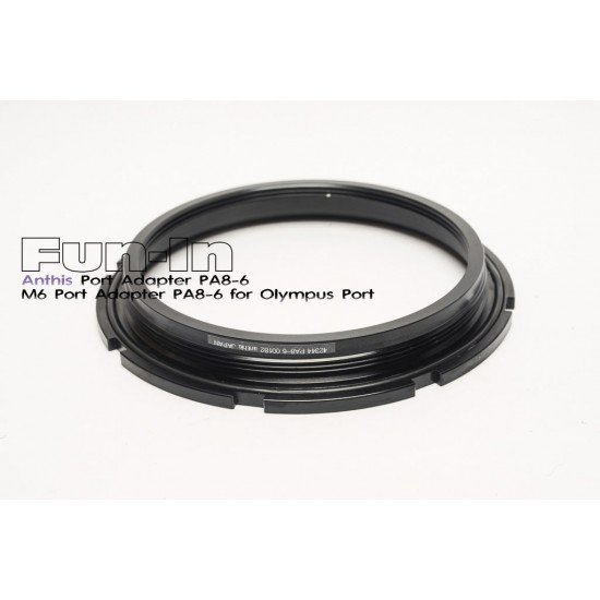 M6 Port Adapter PA8-6 for Olympus Port