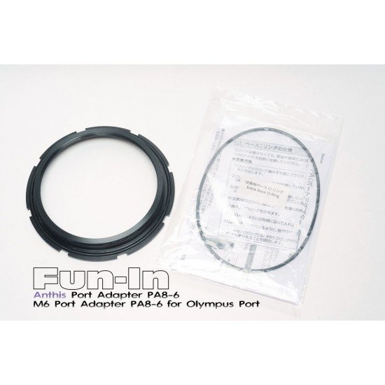 M6 Port Adapter PA8-6 for Olympus Port