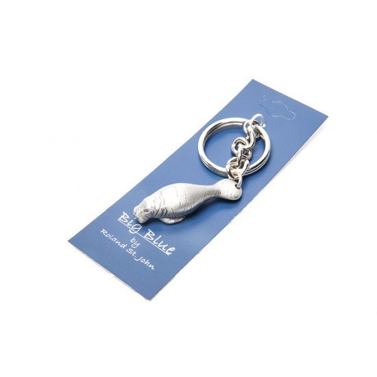 Big Blue Key Chain - Manatee