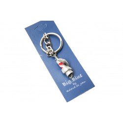 Big Blue Key Chain - Moray Eel with Scuba Tank Big Blue Key Chain - Moray Eel with Scuba Tank