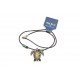 Big Blue Pendant - Antique Brass Sea Turtle