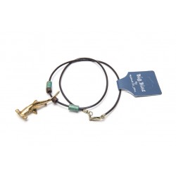 Big Blue Pendant - Antique Brass Hammerhead Big Blue Pendant - Antique Brass Hammerhead