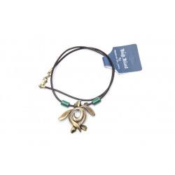 Big Blue Pendant - Antique Brass Ocean Traveler Contemporary Sea Turtle Big Blue Pendant - Antique Brass Ocean Traveler Contemporary Sea Turtle