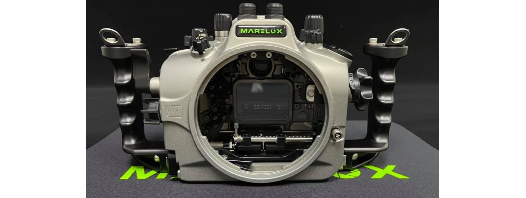 Marelux high cost-effective underwater housing with hard oxygen treatment on the surface of aluminum alloy