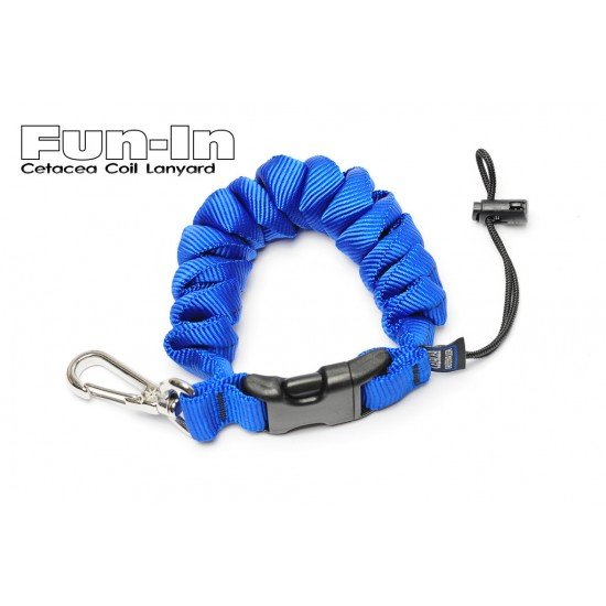 Cetacea Coil Lanyard (Blue)