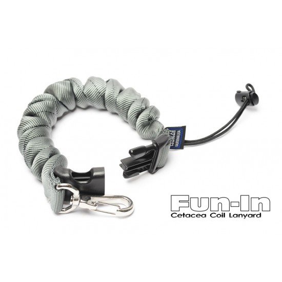 Cetacea Coil Lanyard (Gray Green)