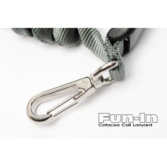 Cetacea Coil Lanyard (Gray Green)