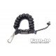 Cetacea Coil Lanyard (Black)