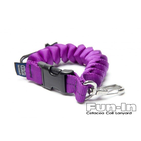 Cetacea Coil Lanyard (Purple)