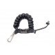 Cetacea Coil Lanyard (Black)