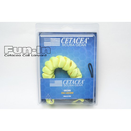 Cetacea Coil Lanyard (Lime)