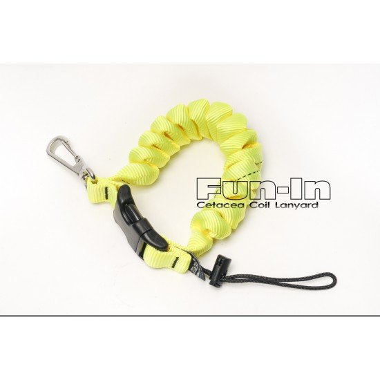 Cetacea Coil Lanyard (Lime)