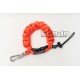 Cetacea Coil Lanyard (Orange)