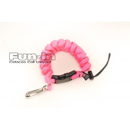 Cetacea Coil Lanyard (Pink)