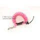 Cetacea Coil Lanyard (Pink)