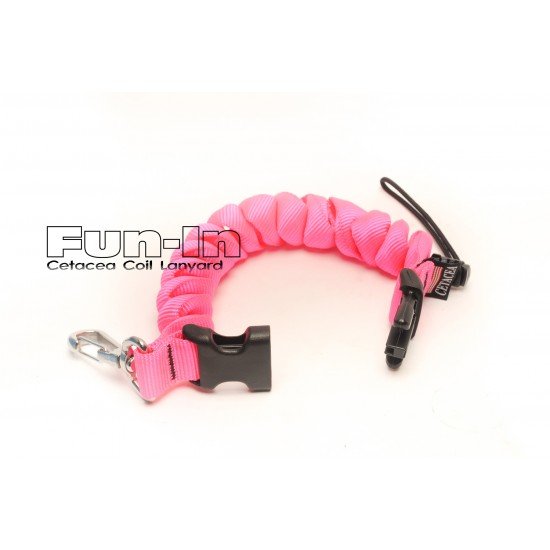 Cetacea Coil Lanyard (Pink)