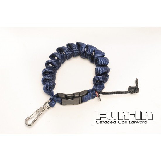 Cetacea Coil Lanyard (Navyblue)