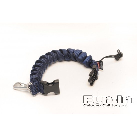 Cetacea Coil Lanyard (Navyblue)