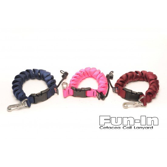 Cetacea Coil Lanyard (Pink)