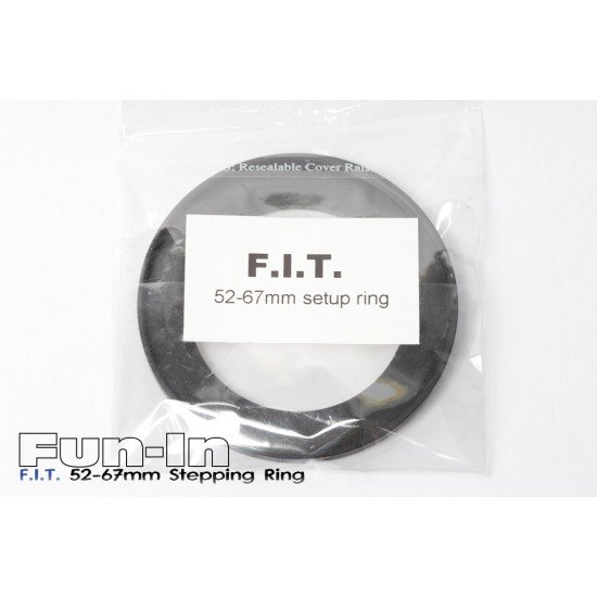 F.I.T. 52-67mm Stepping Ring