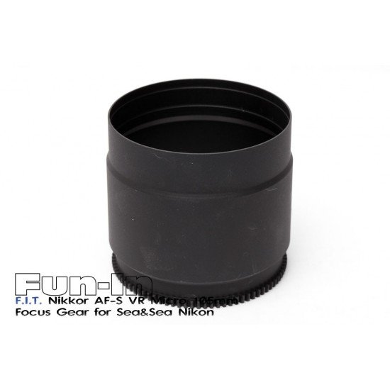 F.I.T. Nikkor AF-S VR Micro 105mm Focus Gear for Sea&Sea Nikon