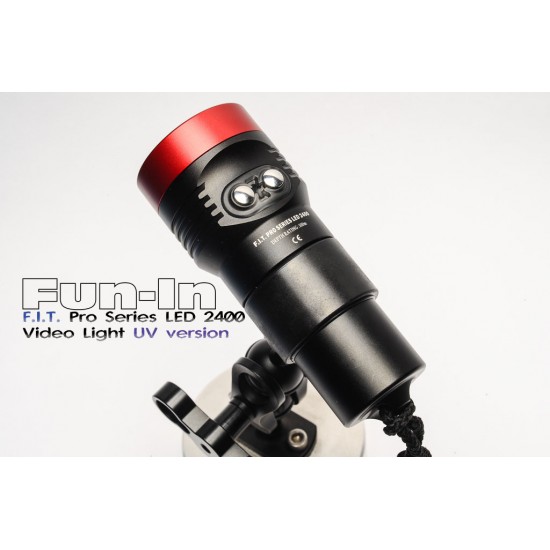 F.I.T. LED 2400UV Video Light 10W UV Version 