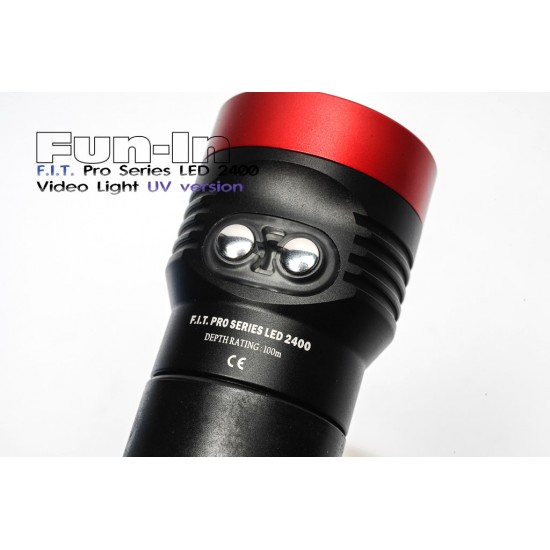 F.I.T. LED 2400UV Video Light 10W UV Version 