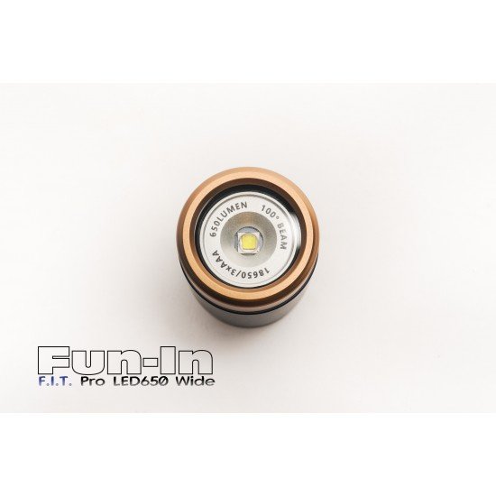 F.I.T. LED 650W Diving Backup Light (Wide)