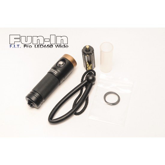 F.I.T. LED 650W Diving Backup Light (Wide)