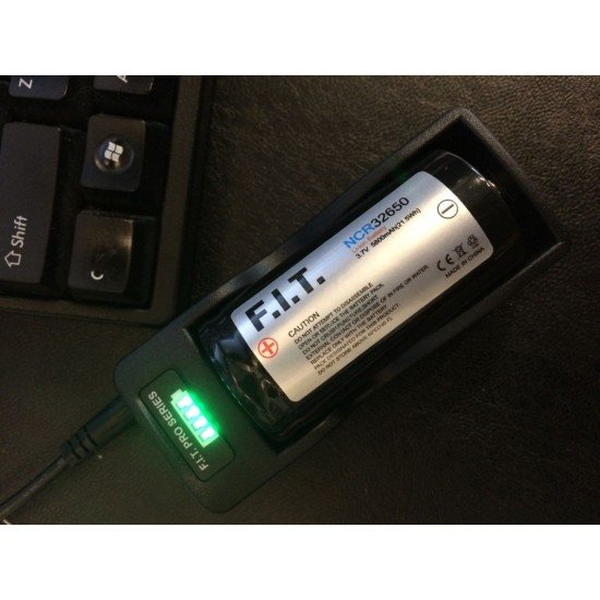 F.I.T. 32650 Battery Charger for Pro Series LED 2600/2500/2400/1200 Video Light