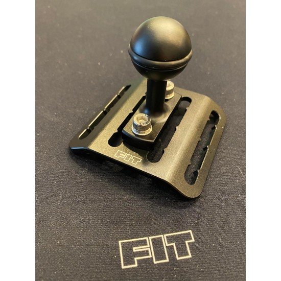 F.I.T. Pro Mounting Bracket for DPV/Scooter (to attach Ball mount, GoPro, UW light)