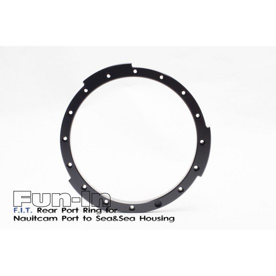 F.I.T. Rear Port Ring for Nauitcam Port to Sea&Sea Housing