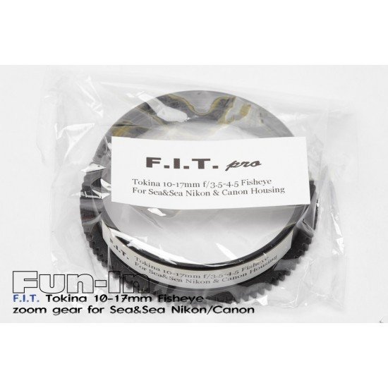 F.I.T. Tokina 10-17mm Fisheye Zoom Gear for Sea&Sea Nikon/Canon