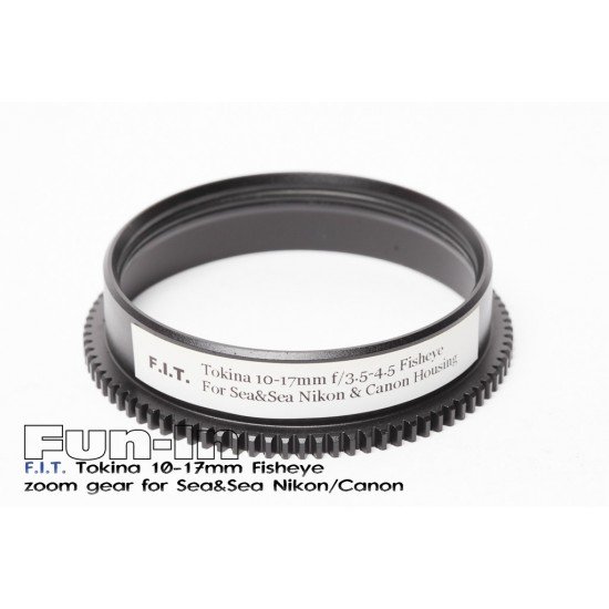 F.I.T. Tokina 10-17mm Fisheye Zoom Gear for Sea&Sea Nikon/Canon