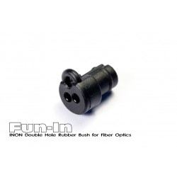 INON Double Hole Rubber Bush for Fiber Optics INON Double Hole Rubber Bush for Fiber Optics