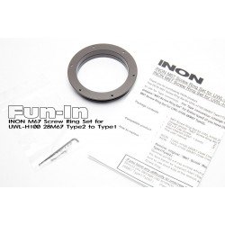 INON M67 Screw Ring Set for UWL-H100 28M67 Type1