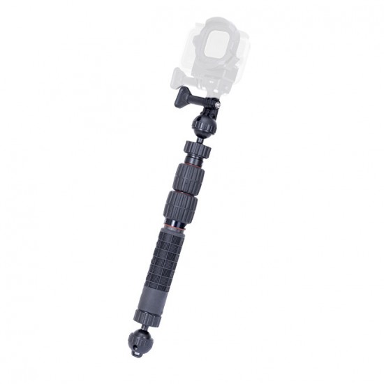 INON Selfie Set M for GoPro (Carbon Telescopic Arm M, Ball Adapter for GoPro) (370mm to 790mm)
