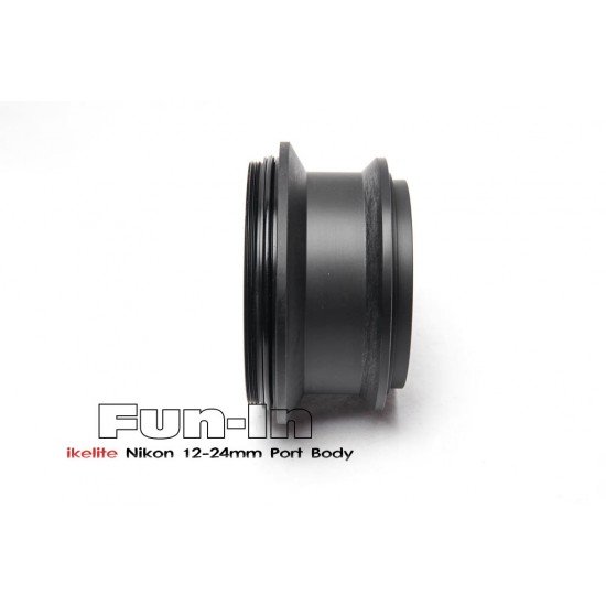 Ikelite FL Port Extension for Lenses Up To 4.125 Inches (Nikon 12-24mm / Canon 10-22mm Port Body)