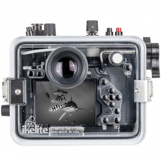 Ikelite 200DLM/B Underwater Housing for OM System OM-1 Mirrorless Cameras