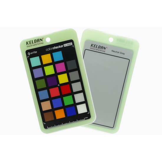 Keldan Color Checker and Gray Card