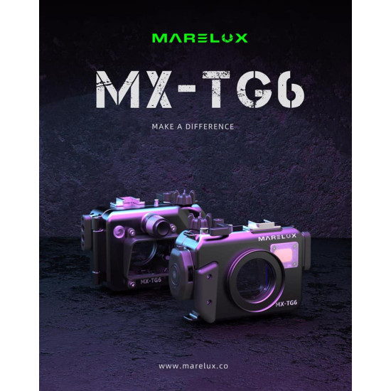 Marelux MX-TG6 Housing for Olympus Tough TG-6 Camera