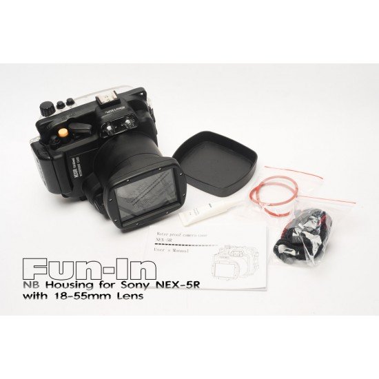 NB Housing for Sony NEX-5R/NEX-5T with 18-55mm/16-50mm Kit Lens