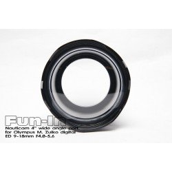 Nauticam N85 4'' Wide Angle Port for Olympus M. Zuiko digital ED 9-18mm F4.0-5.6 Nauticam N85 4'' Wide Angle Port for Olympus M. Zuiko digital ED 9-18mm F4.0-5.6
