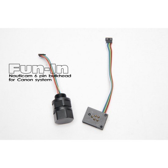 Nauticam 6 pin bulkhead for Canon system