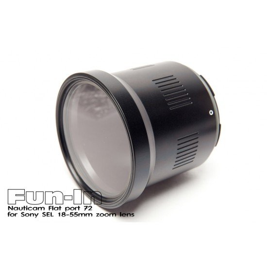 Nauticam N85 Flat Port 72 for Sony SEL 18-55mm Zoom Lens